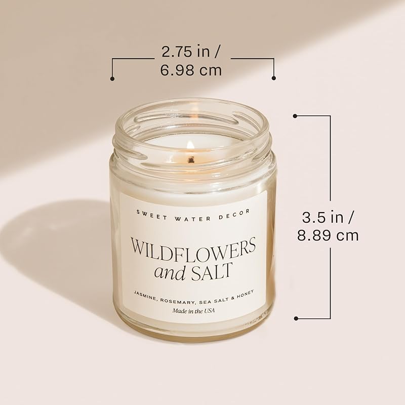 Sweet Water Decor Warm and Cozy Soy Candle - Pine Cinnamon & Fir Winter Scent