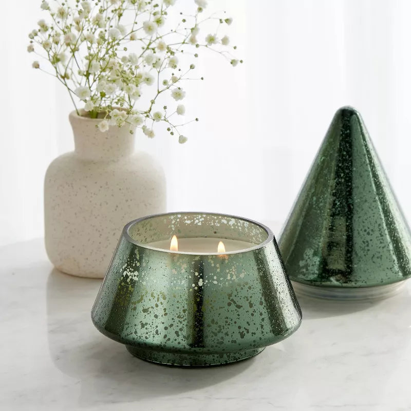 Figural Glass Tree Forest Fir Candle 12oz - Threshold™